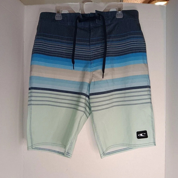 O'Neill Other - O'Neill Men's Swim/Surf Shorts HO8106202X Size 29 Gray/Blue/White